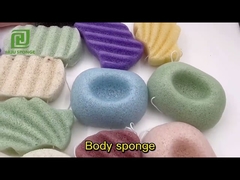 100% Natural Wash Cleaning Beauty Body Massage Exfoliates Konjac Sponge